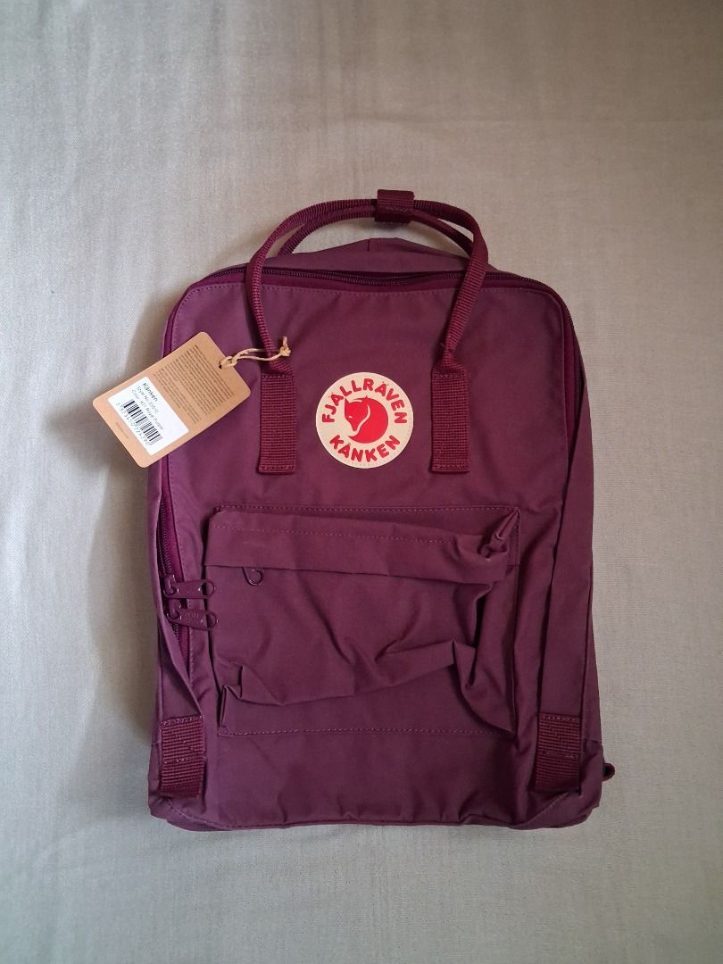 Kanken classic backpack (Category: Backpacks) located in Quezon City. Submitted by threeleggeddog (Listing ID 1468825925, Image 1). Description: brand new royal purple color.