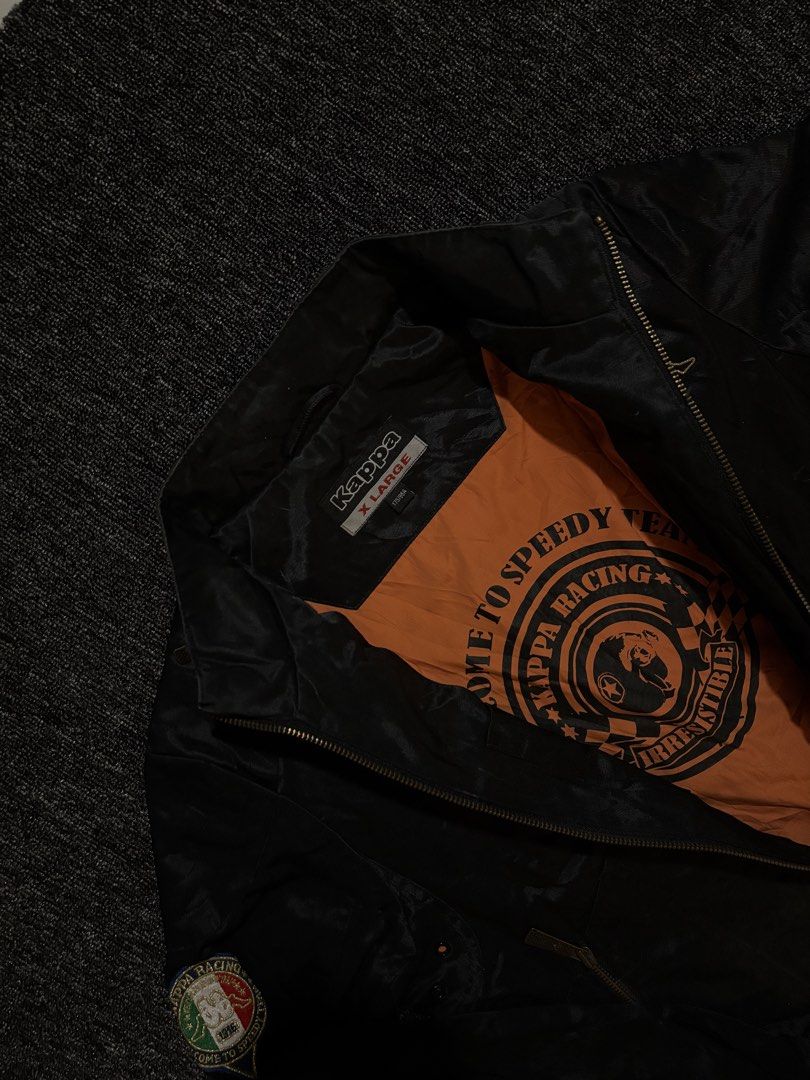 Kappa Racing Speedy Team Black Jacket (Category: Coats, Jackets and Outerwear) located in Manila. Submitted by hannahtak97674 (Listing ID 1468924710, Image 3). Description: width - 19 length - 22 .