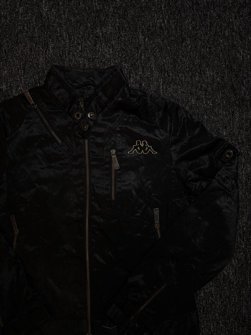 Kappa Racing Speedy Team Black Jacket (Category: Coats, Jackets and Outerwear) located in Manila. Submitted by hannahtak97674 (Listing ID 1468924710, Image 2). Description: width - 19 length - 22 .