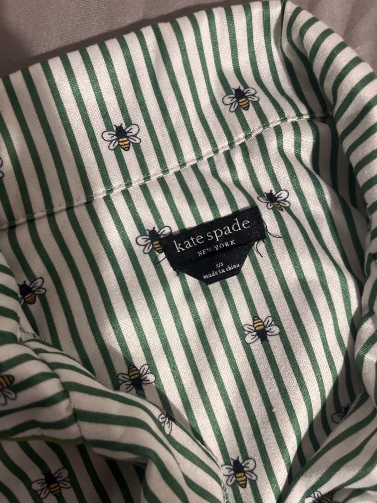 Kate Spade Pajama Set Stripes (Category: Undergarments & Loungewear) located in Makati City. Submitted by gbyethinx (Listing ID 1468881442, Image 2). Description: Kate Spade Pajama set xs .