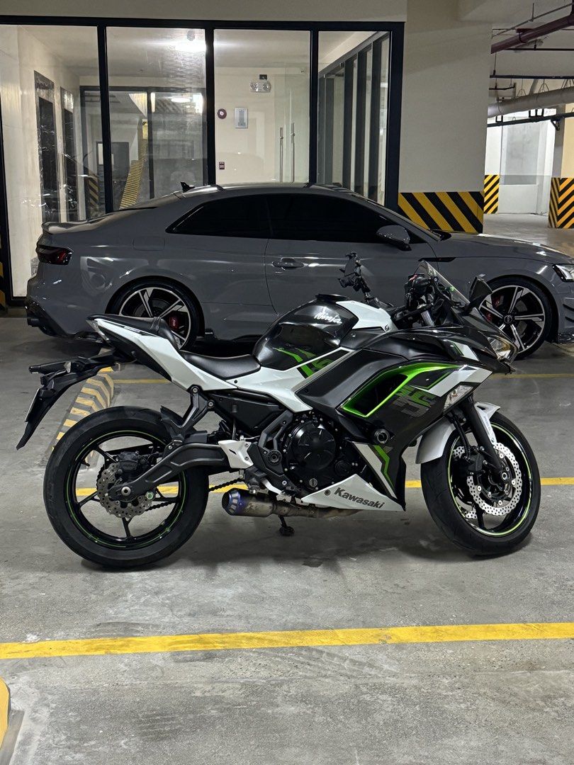 Kawasaki ninja 650, 2022 model (Category: Motorbikes for Sale) located in Valenzuela. Submitted by troyrc (Listing ID 1468849215, Image 3). Description: Kawasaki ninja 650 12+++ milage 2022 model Stock engine Exhaust .