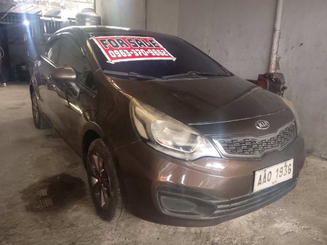 Kia Rio 1.4 4-Dr (A) (Category: Used Cars) located in Manila. Submitted by dcarnate8640601 (Listing ID 1468930095, Image 2). Description: kia rio 2014 model automatic tranny good running condition smooth shifting,no delayed,no kaldag new rebuild transmission new 4tires new rain visor cold Aircon complete legal papers 165k nalang nego pa unte pasok sa buy ensel need funds rush,, north Caloocan issue kakapaso lang,abs Bigla lumitaw palitin lang whe