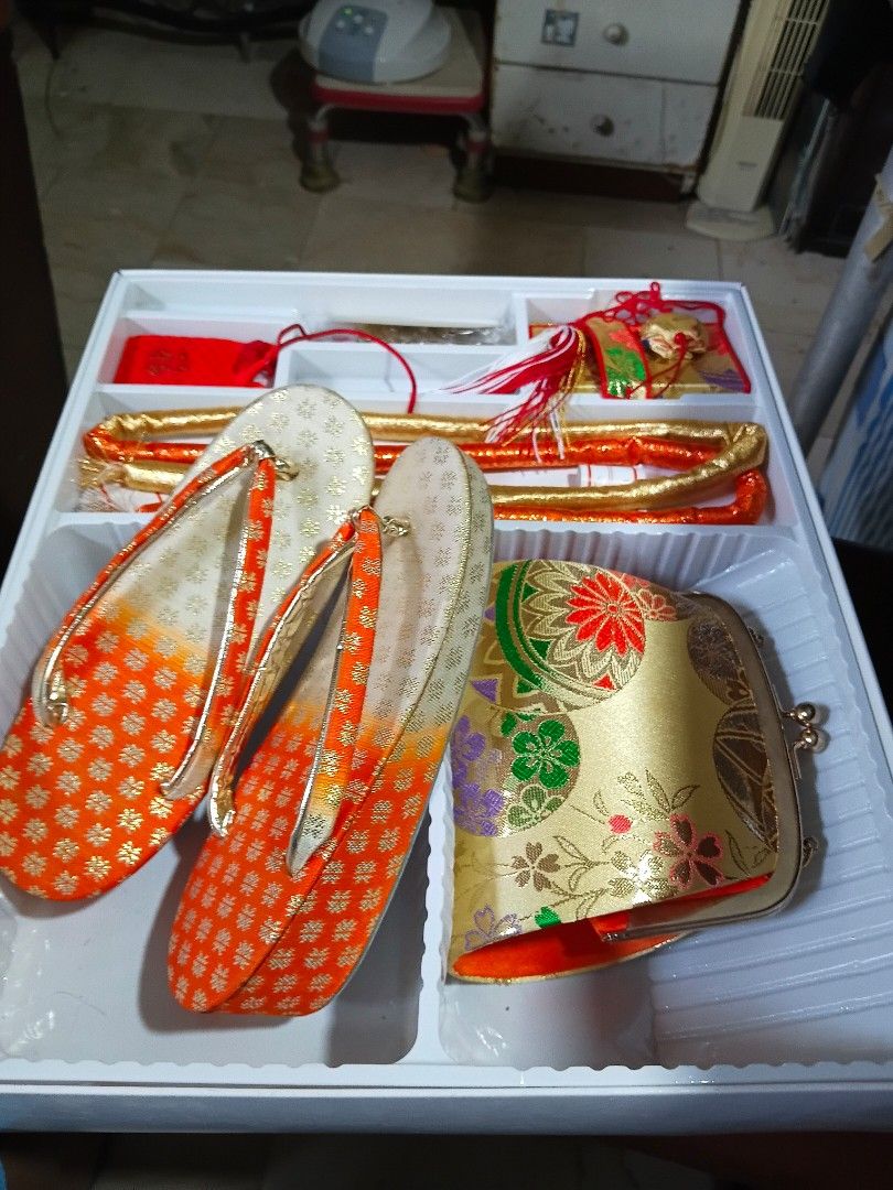 Kiddy japanese bag and accessories (Category: Babies & Kids Fashion) located in Paranaque City. Submitted by 4thestate.surplusan (Listing ID 1468785575, Image 1). Description: lightly used japanese slipper and bag w accs.