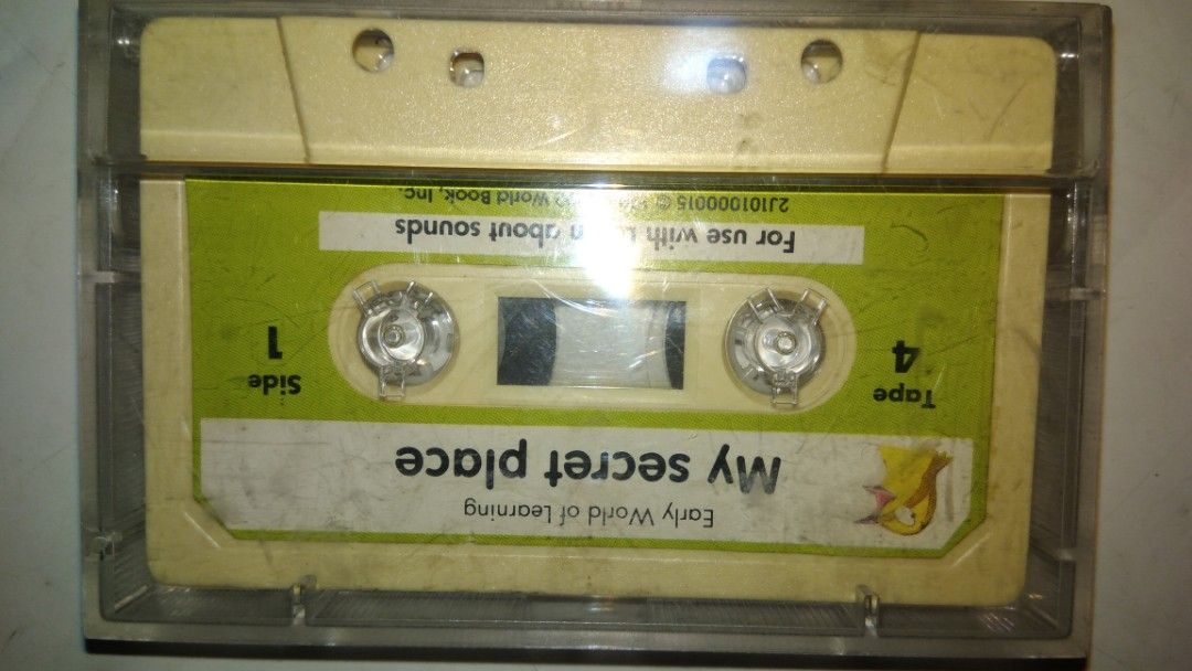Kids Learning Cassette Tape (Category: CDs & DVDs) located in Makati City. Submitted by julz2026 (Listing ID 1468768741, Image 3). Description: -Price is fixed - 5 cassette tapes without inlay but with transparent casing - Very good condition .