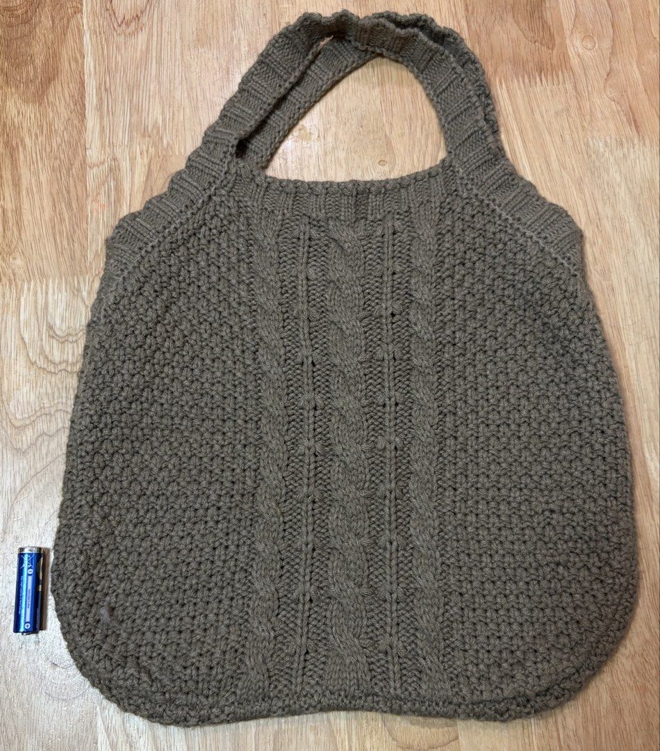 Knitted Bag (Category: Beach Bags) located in Marikina City. Submitted by thrifty_trinkets_by_anais (Listing ID 1468857751, Image 1). Description: 🌸 Selling own preloved/brand new items for less - EVERYTHING is negotiable as long as REASONABLE in price 🤗 🙏🏻 Please also check my account for more marked down items 🫶 📍Marikina near S&R/Uniqlo 💳 Maribank/Maya/Gcash 🏍️ Grab/Lalamove/J&T (by schedule) 🗓️ Offers/Reservations will be honored for