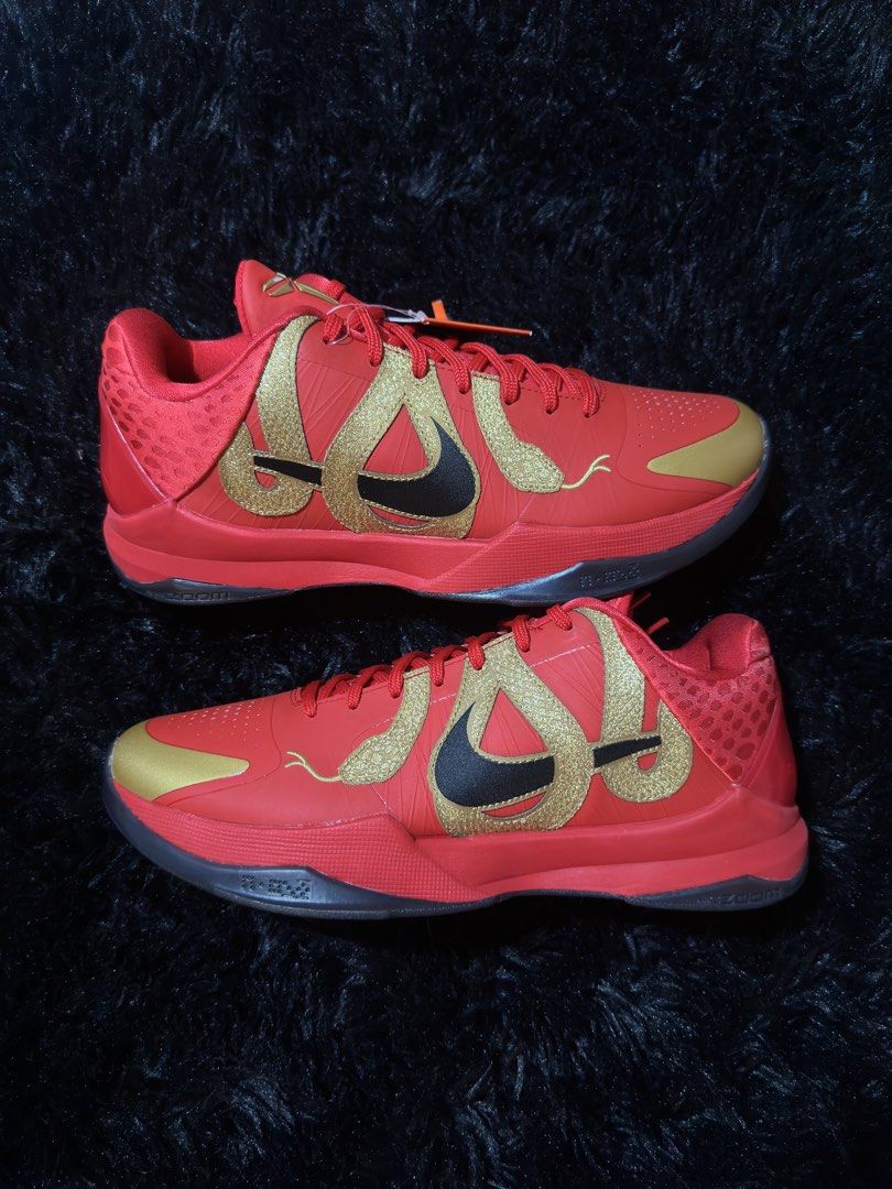 Kobe 5 YOTM - University Red (Category: Sneakers) located in Bulacan. Submitted by sneakonfleekph (Listing ID 1468809667, Image 1). Description: Kobe 5 YOTM - University Red Size 9.5 | Brand New | Complete ₱14,995.