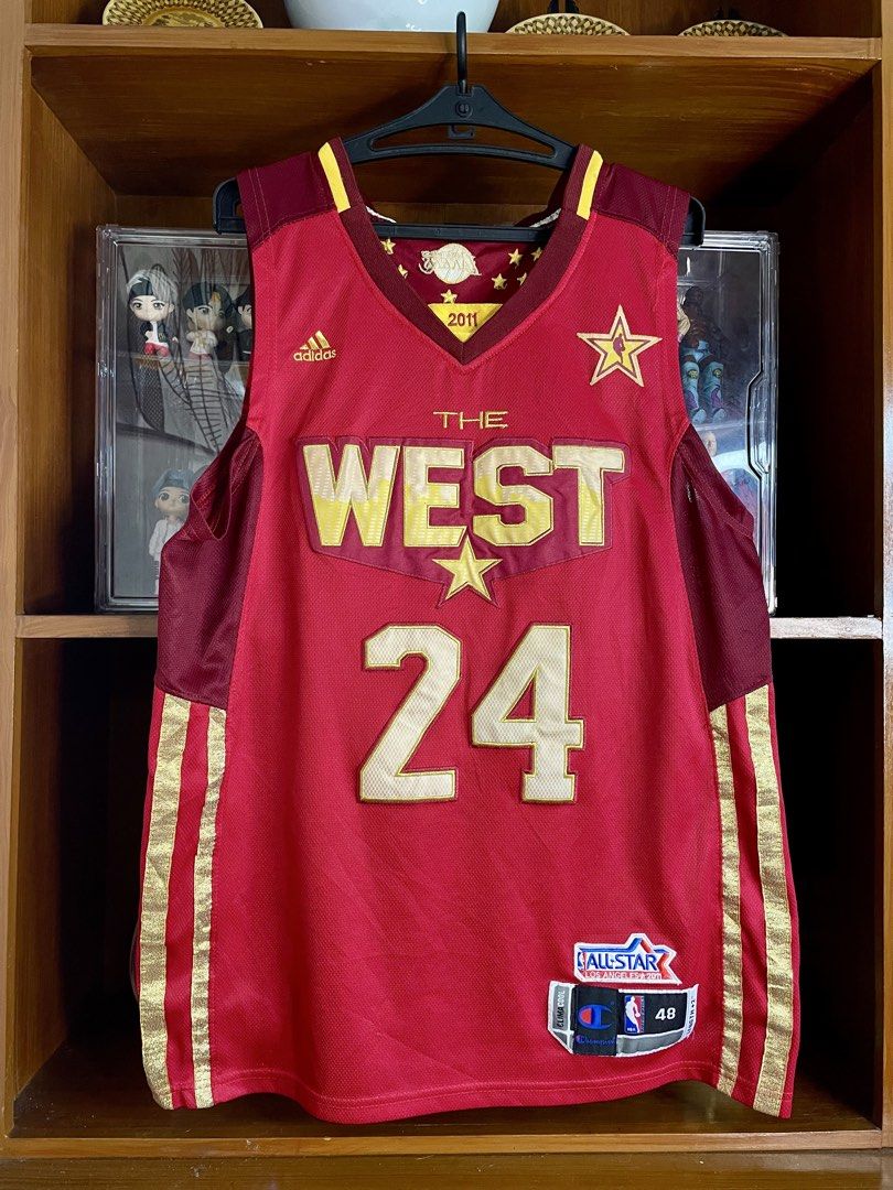 KOBE BRYANT ALLSTAR JERSEY (Category: Activewear) located in Davao. Submitted by the_rare_hustla (Listing ID 1468742868, Image 1). Description: KOBE BRYANT ALLSTAR JERSEY Issue Fade Tag Need Wash Only Color rate 10/10 Width - 22 Length - 30 Size 48 on tag Fit to Large-XL Dm If Interested!.