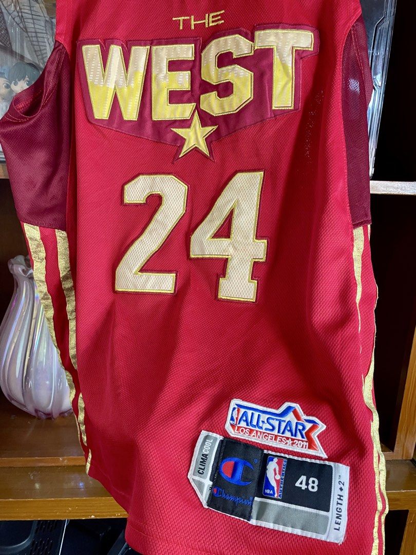KOBE BRYANT ALLSTAR JERSEY (Category: Activewear) located in Davao. Submitted by the_rare_hustla (Listing ID 1468742868, Image 2). Description: KOBE BRYANT ALLSTAR JERSEY Issue Fade Tag Need Wash Only Color rate 10/10 Width - 22 Length - 30 Size 48 on tag Fit to Large-XL Dm If Interested!.