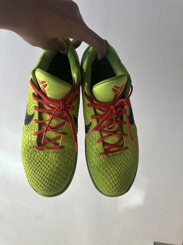 Kobe Grinch (Category: Shoe inserts & accessories) located in Pasig City. Submitted by zachpanto2007 (Listing ID 1468786300, Image 2). Description: Size 12 with box.