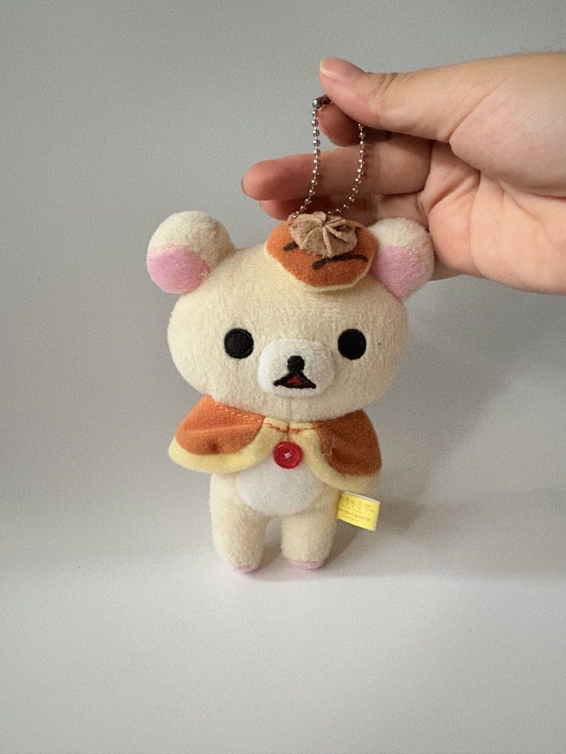Korilakkuma keyring (Category: Plushies & Soft Toys) located in Manila. Submitted by sussy.stash (Listing ID 1468799513, Image 3). Description: Brand: Korilakkuma Color: Cream Item: Keyring Price: 200 Mode of payment 💙 Gcash Mode of Delivery 📦 J&T Express .
