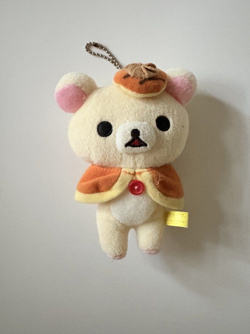 Korilakkuma keyring (Category: Plushies & Soft Toys) located in Manila. Submitted by sussy.stash (Listing ID 1468799513, Image 1). Description: Brand: Korilakkuma Color: Cream Item: Keyring Price: 200 Mode of payment 💙 Gcash Mode of Delivery 📦 J&T Express .