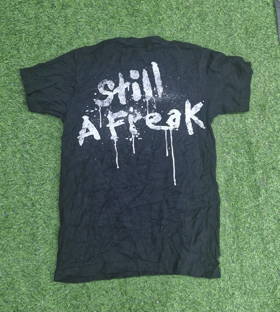 Korn still a freak shirt (bandtee) (Category: Tshirts & Polo Shirts ) located in Pili. Submitted by the_g_thrift (Listing ID 1468822018, Image 2). Description: small on tag dimes: 17.5 x 27 excellent condition.