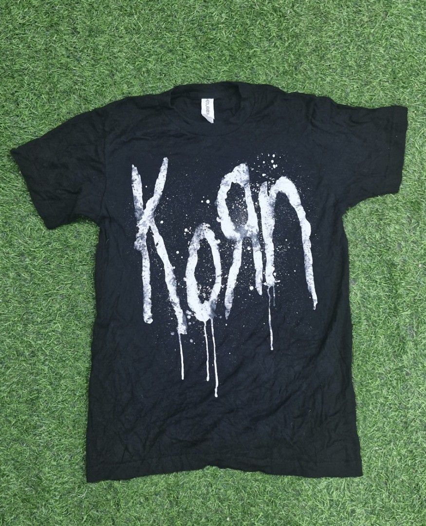 Korn still a freak shirt (bandtee) (Category: Tshirts & Polo Shirts ) located in Pili. Submitted by the_g_thrift (Listing ID 1468822018, Image 1). Description: small on tag dimes: 17.5 x 27 excellent condition.