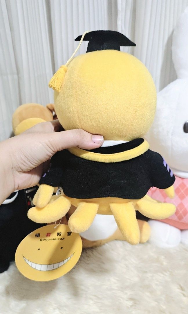 Koro-Sensei (Assassination Classroom) (Category: Plushies & Soft Toys) located in Manila. Submitted by yourfavoritethings7 (Listing ID 1468799233, Image 3). Description: 9.5 inches.