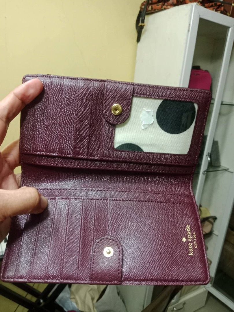 KS Burgundy (Category: Wallets & Card holders) located in Angeles City. Submitted by mjshoppingretail (Listing ID 1468748977, Image 3). Description: orig KS like new.