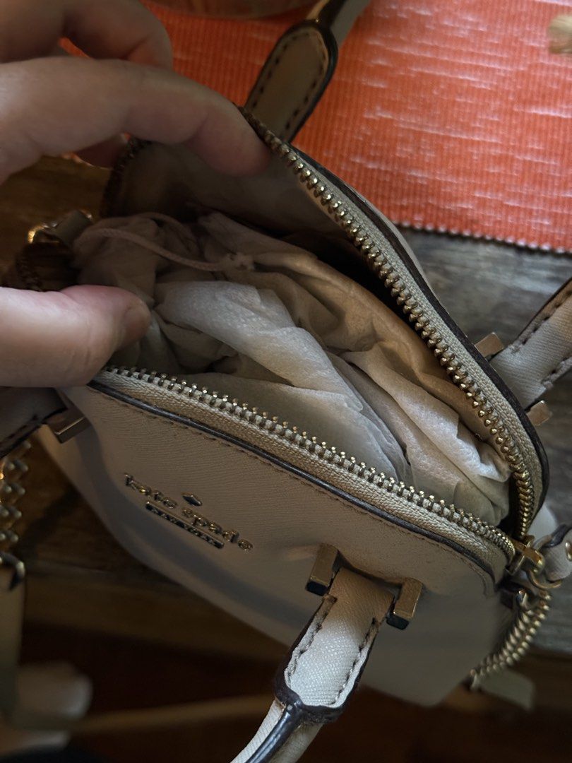KS Cedar Street Mini Maise (Category: Cross-body Bags) located in Paranaque City. Submitted by luluswardrobe (Listing ID 1468798088, Image 3). Description: ~ Like New Condition > Hardware are clean > Interior is clean > Bag shape is great > Negotiable but no to low ballers ‼️ Product condition is already posted .