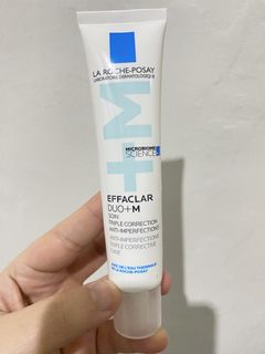 la roche posay effaclar duo+m moisturizer, Kesehatan & Kecantikan, Rias ...