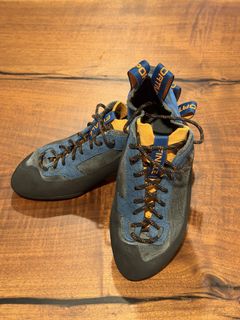 La Sportiva Cobra Bouldering Rock Climbing Shoes Orange Black Size 38.5 ...