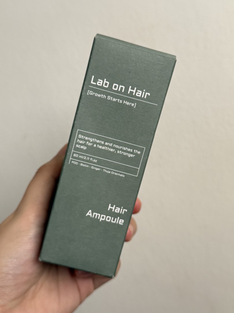 Lab on Hair Anti Hairfall Ampoule Serum 60ml, Beauty & Personal Care ...