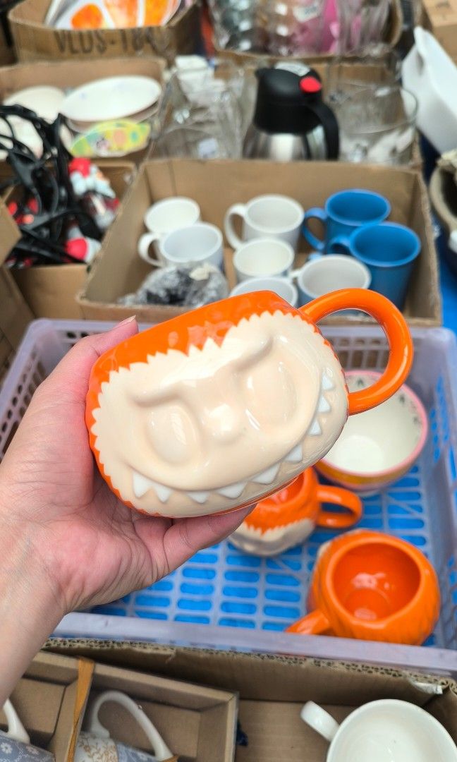 Labubu Ceramic Mug (Category: Coffee & Tea Tableware) located in Mandaluyong City. Submitted by tinebellen (Listing ID 1468745051, Image 3). Description: Japan Surplus.