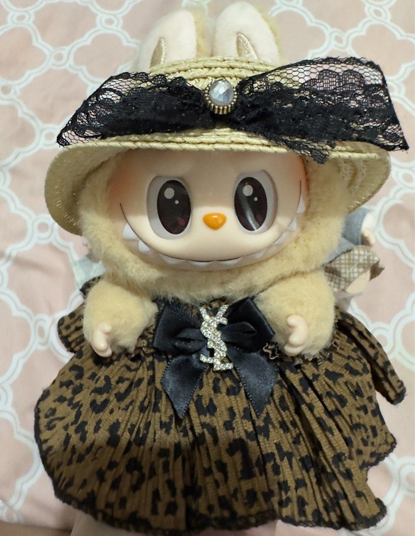 Labubu Plush Pendants with Outfits (Lychee Berry, Dada, & Baba) (Category: Plushies & Soft Toys) located in Pasay City. Submitted by aubreeeeyy (Listing ID 1468771473, Image 3). Description: - Set of 3 Labubu plush figures - All three come with free outfits - Take all for PHP 2,000 - Clean condition, carefully displayed - No box - Guaranteed authentic.