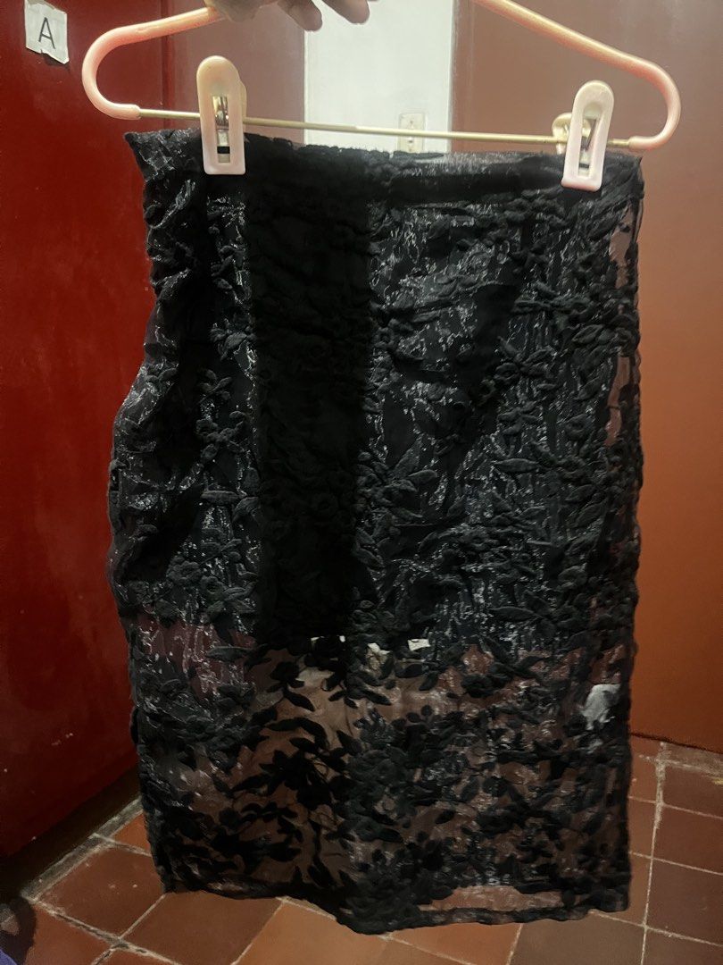 lace sheer skirt (Category: Skirts) located in Quezon City. Submitted by marblerocks (Listing ID 1468870621, Image 2). Description: .