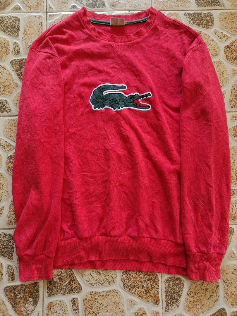 LACOSTE AUTHENTIC LONG-SLEEVE (Category: Coats, Jackets and Outerwear) located in Davao. Submitted by thrift.it.denzz (Listing ID 1468838879, Image 1). Description: LACOSTE - SIZE LARGE W20 L26 - EXCELLENT CONDITION - NEED WASH -🏷️1200 NEGOTIABLE ADD SHIPPING FEE 📩DM📩.