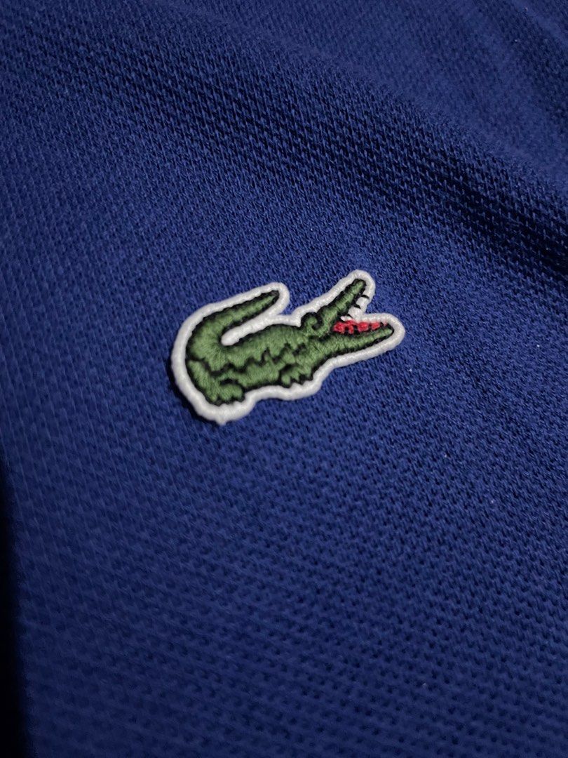 Lacoste Blue Polo Shirt (Category: Tshirts & Polo Shirts ) located in Santa Cruz. Submitted by _darskieeezz (Listing ID 1468817080, Image 2). Description: Actual Dimes 21 by 27 Medium Best fit As new Pogi neto.