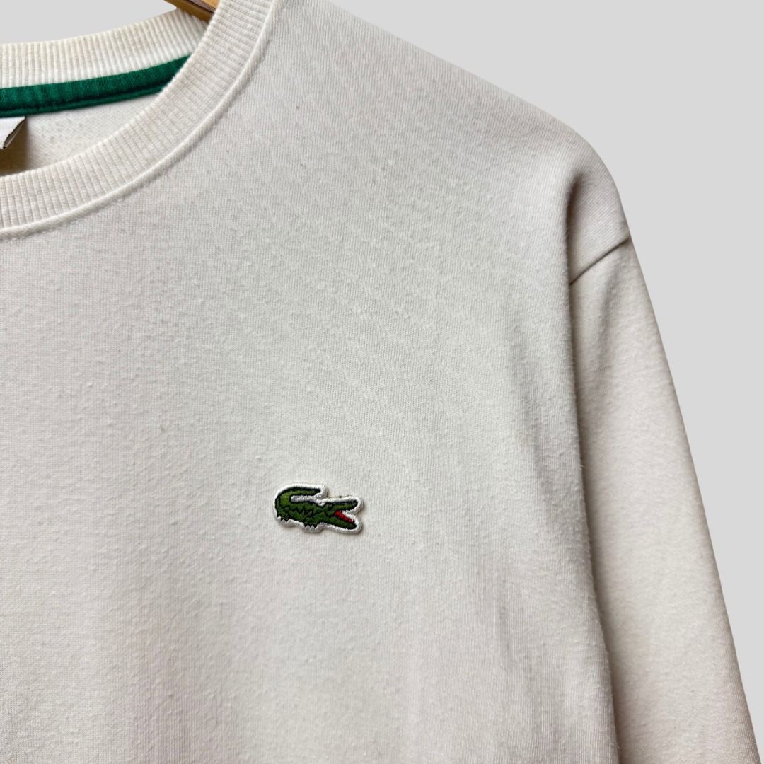 LACOSTE CREWNECK (Category: Coats, Jackets and Outerwear) located in La Trinidad. Submitted by suave.arc (Listing ID 1468854409, Image 2). Description: LACOSTE CREWNECK EXCELLENT CONDITION SIZE: S ( 19.5x25 ) LOCATION: BAGUIO CITY / LA TRINIDAD SHIPPING via JNT.