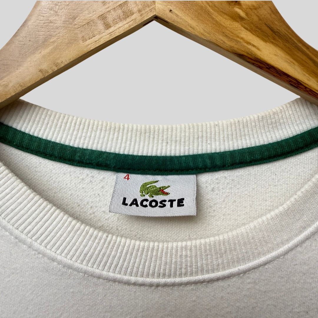 LACOSTE CREWNECK (Category: Coats, Jackets and Outerwear) located in La Trinidad. Submitted by suave.arc (Listing ID 1468854409, Image 3). Description: LACOSTE CREWNECK EXCELLENT CONDITION SIZE: S ( 19.5x25 ) LOCATION: BAGUIO CITY / LA TRINIDAD SHIPPING via JNT.