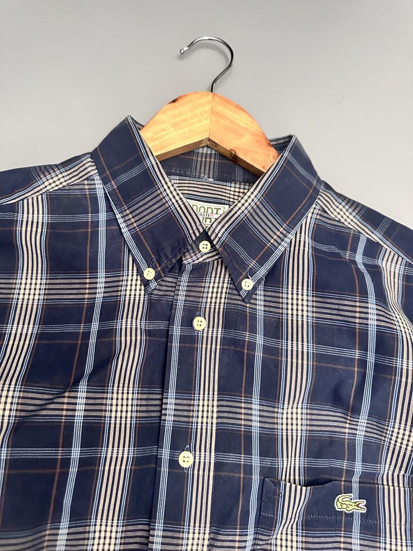 Lacoste Long sleeved Button Down (Category: Activewear) located in Manila. Submitted by thriftavenueph (Listing ID 1468725612, Image 2). Description: Fs: Lacoste Long sleeved Button Down Size: 26x32, XL to XXL Condition: excellent, no issue, 10/10 color Price: 1,300.