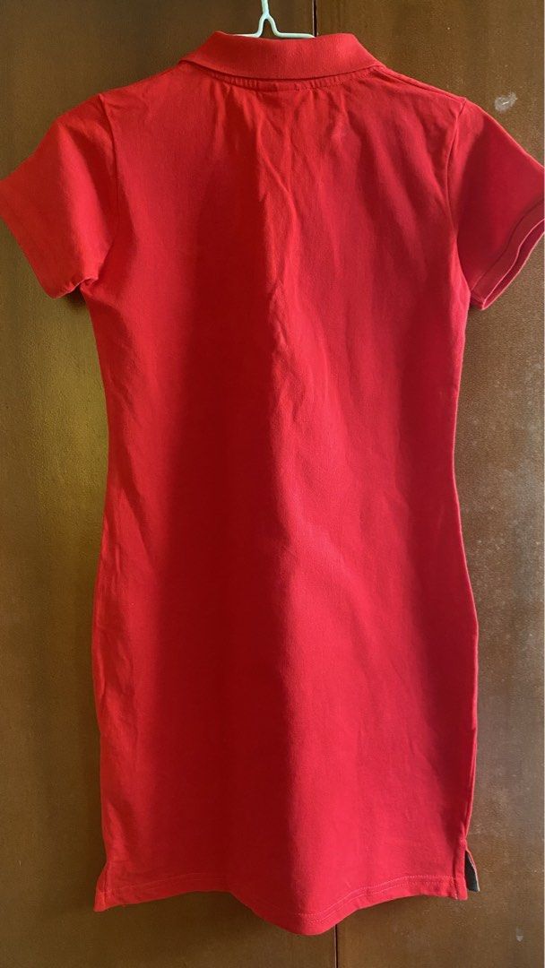 Lacoste Polo Dress (Category: Dresses) located in Cavite. Submitted by eessaa08 (Listing ID 1468817549, Image 2). Description: Lacoste Polo Dress Brandnew with tag & wash tag Size: Regular Fit Color: Red MOP: BDO/GCash MOD: Lalamove or JnT Pick-up point Parqal Mall Parañaque or Cavite City.