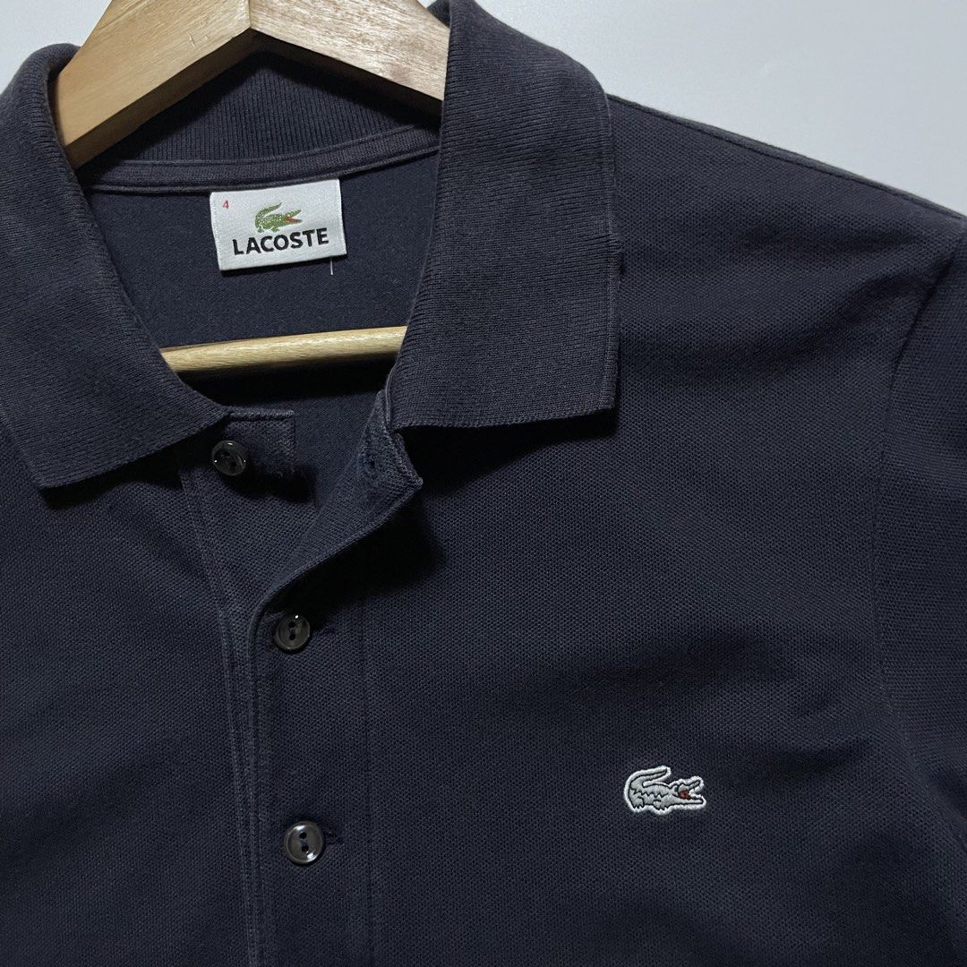 Lacoste Polo Shirt (Category: Tshirts & Polo Shirts ) located in Manila. Submitted by reviveclosetph (Listing ID 1468883592, Image 2). Description: Lacoste Polo Shirt Size 4 / 18.5 x 26.5 Very Good Condition 9/10 600.