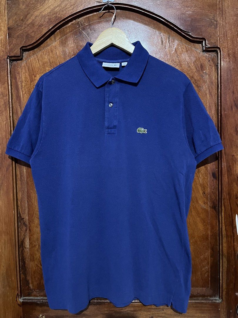 Lacoste Polo shirt (Category: Tshirts & Polo Shirts ) located in Tumauini. Submitted by jomerthrift (Listing ID 1468889398, Image 1). Description: Dimes: 22x28 Color rate: 9.4/10 No issue No pinhole No fade line.