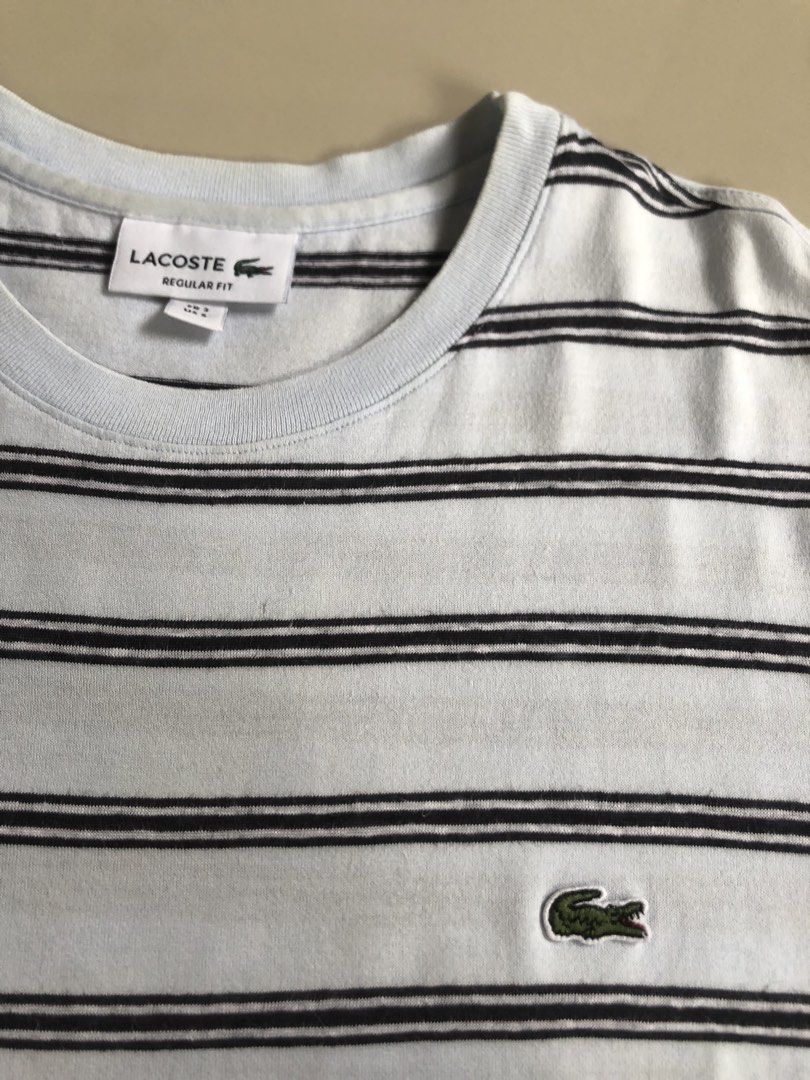Lacoste striped shirt (Category: Tshirts & Polo Shirts ) located in Binalbagan. Submitted by kianbenedict024 (Listing ID 1468561076, Image 3). Description: Lacoste striped shirt Excellent condition Color rate 9.7/10 or better .