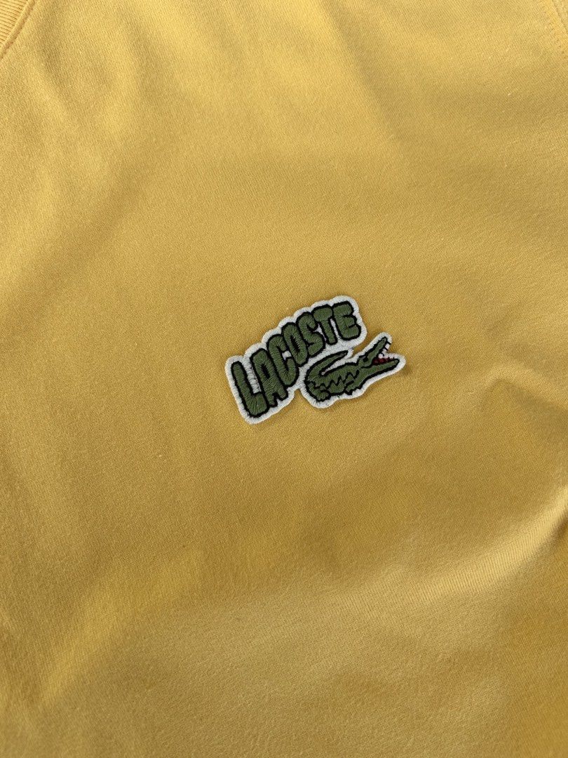 Lacoste Tshirt (Category: Tshirts & Polo Shirts ) located in Makati City. Submitted by roldanamparo (Listing ID 1468765326, Image 3). Description: Lacoste Shirt Color rate 9/10 Size:XL •width:23 •Length:28.5 Pm📩.