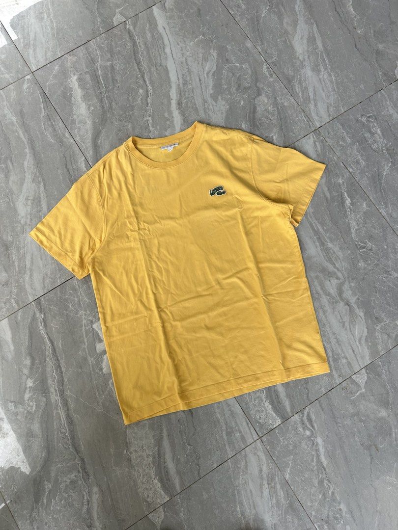 Lacoste Tshirt (Category: Tshirts & Polo Shirts ) located in Makati City. Submitted by roldanamparo (Listing ID 1468765326, Image 1). Description: Lacoste Shirt Color rate 9/10 Size:XL •width:23 •Length:28.5 Pm📩.