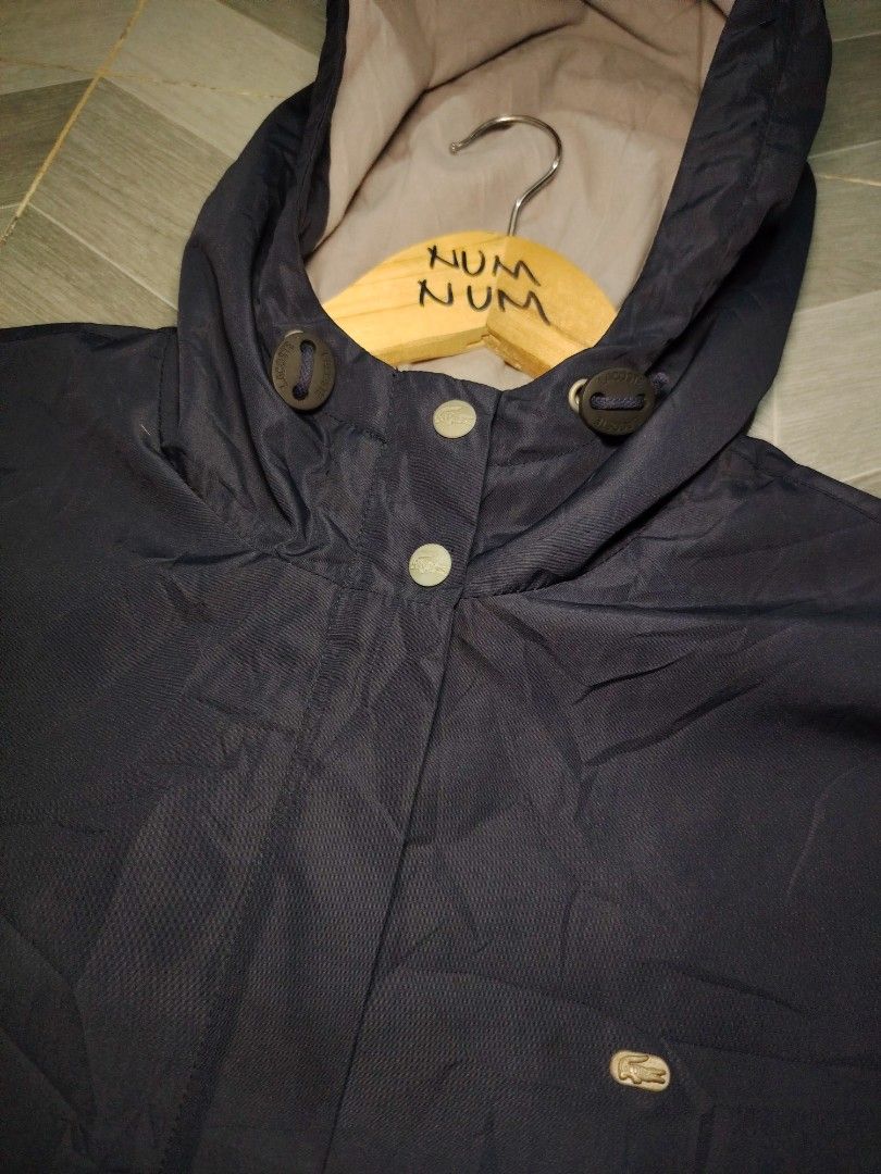 LACOSTE Water Repellent (Category: Coats, Jackets and Outerwear) located in Polomolok. Submitted by urfindsph (Listing ID 1468753436, Image 3). Description: Lacoste Water Repellent Windbreaker Jacket Like new Size M-L Dimes 22x28 No issue Pm sir.