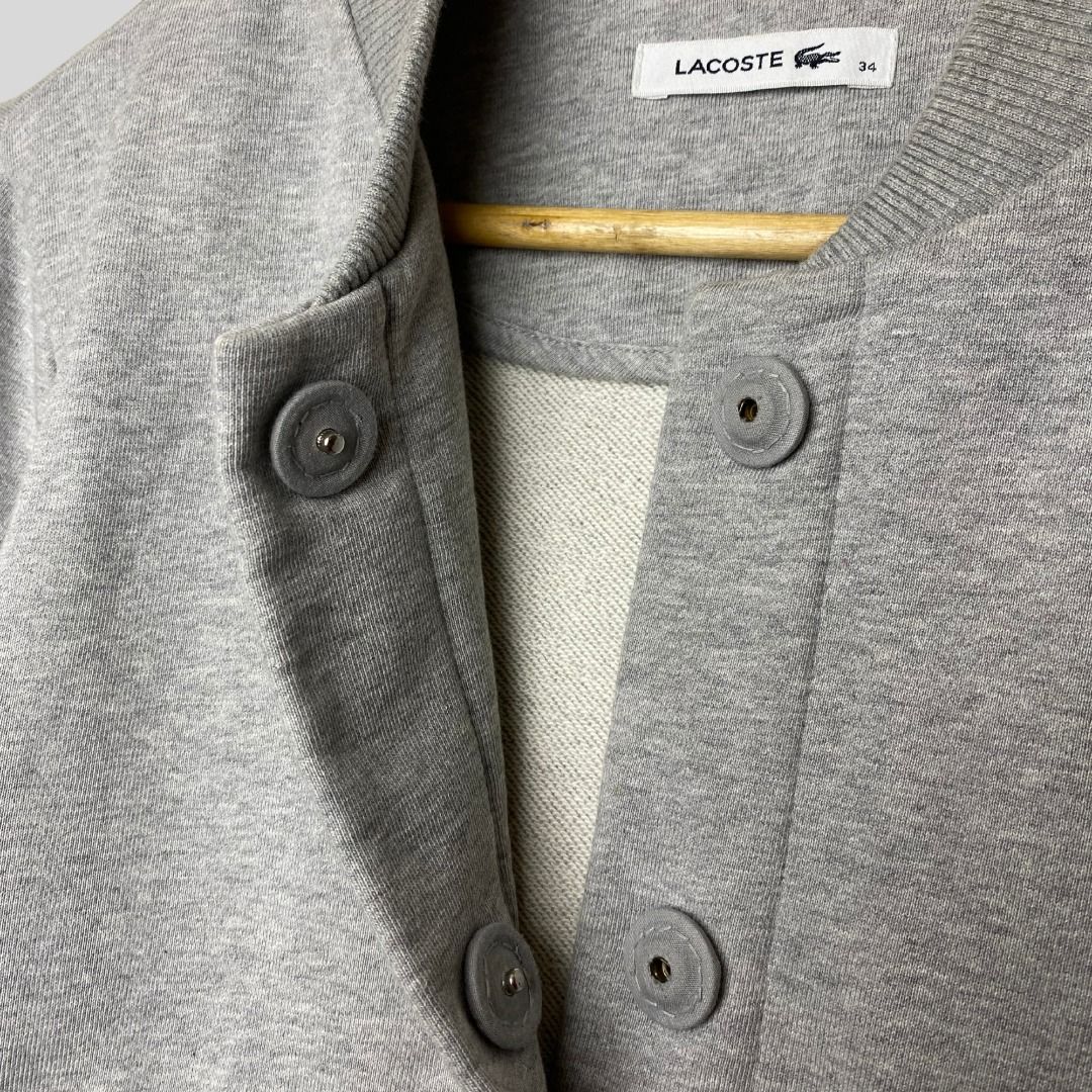 LACOSTE WOMEN’S CARDIGAN JACKET (Category: Luxury Apparel) located in La Trinidad. Submitted by suave.arc (Listing ID 1468865247, Image 3). Description: LACOSTE WOMEN’S CARDIGAN JACKET EXCELLENT CONDITION SIZE: M ( 18x24 ) LOCATION: BAGUIO CITY / LA TRINIDAD SHIPPING via JNT.