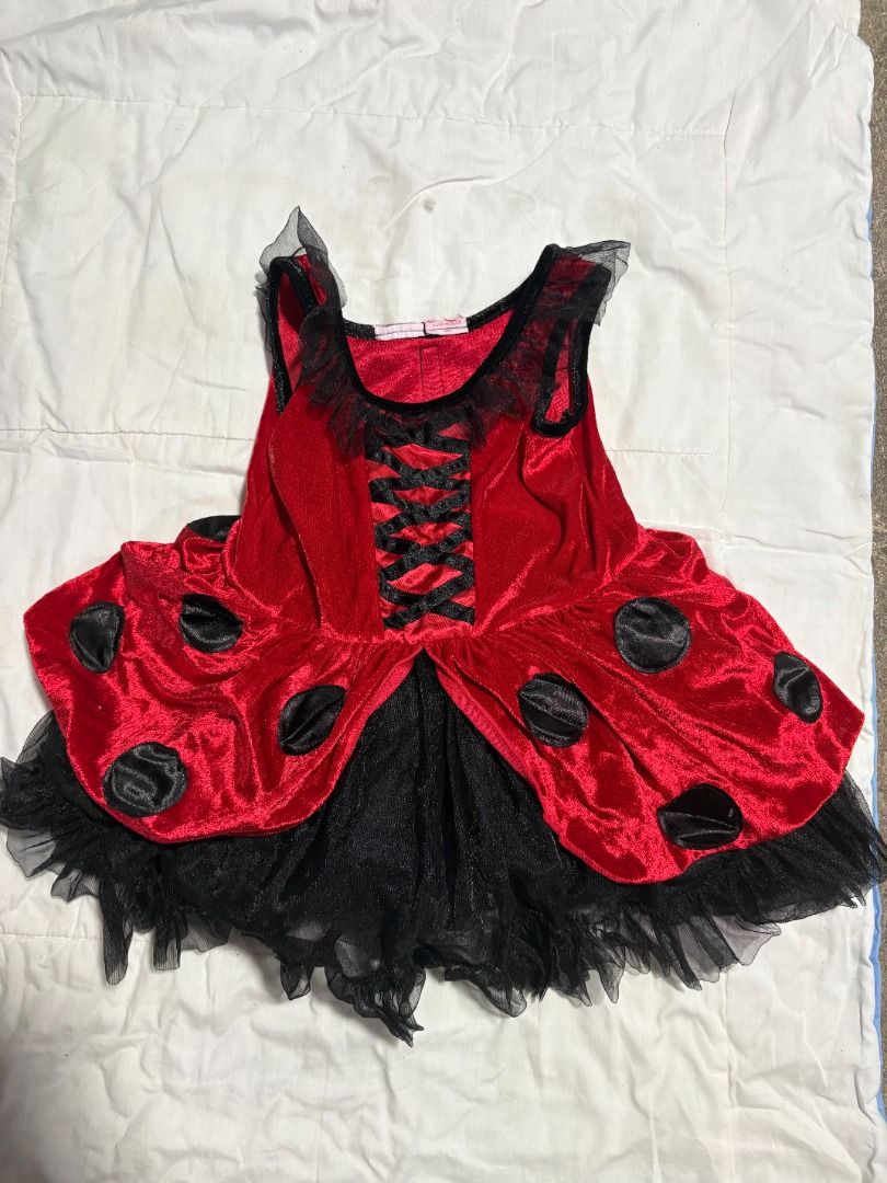 Lady Bug Costume (Category: Babies & Kids Fashion) located in Marikina City. Submitted by thrifty_trinkets_by_anais (Listing ID 1468811595, Image 2). Description: 🌸 Selling own preloved/brand new items for less - EVERYTHING is negotiable as long as REASONABLE in price 🤗 🙏🏻 Please also check my account for more marked down items 🫶 📍Marikina near S&R/Uniqlo 💳 Maribank/Maya 🏍️ Grab/Lalamove/J&T (by schedule) 🗓️ Offers/Reservations will be h