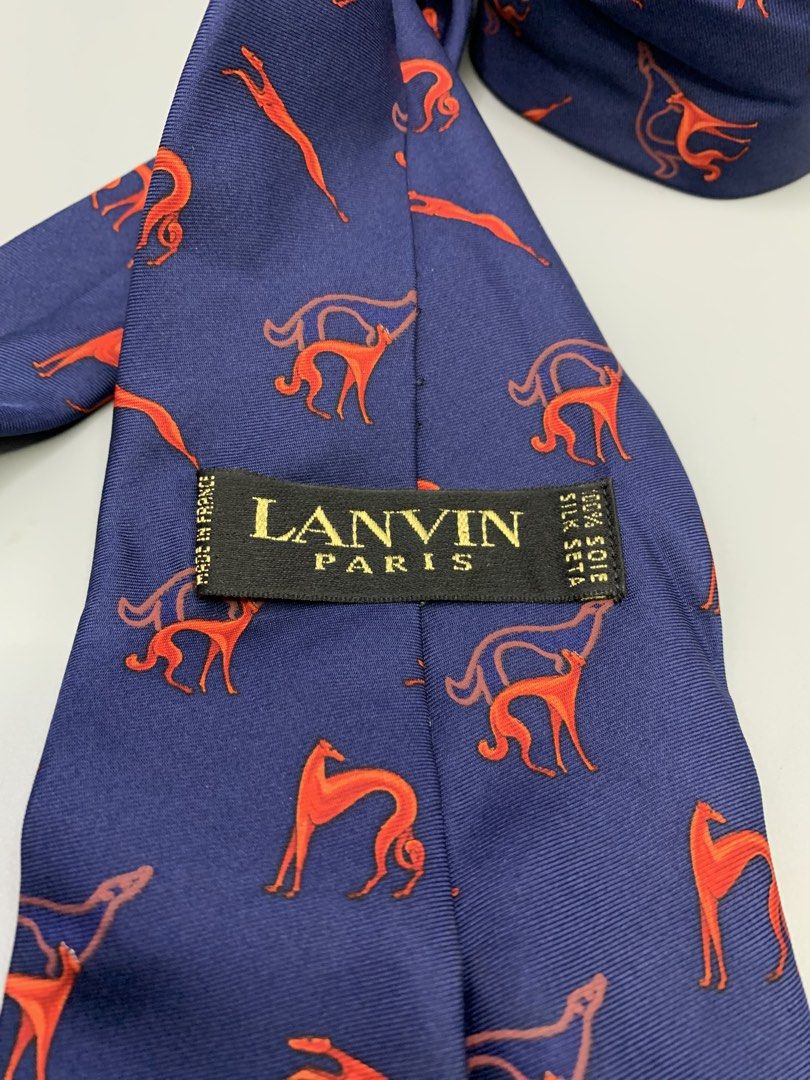 LANVIN NECKTIE AUTHENTIC (Category: Ties) located in Bulacan. Submitted by ridersthrift_ph (Listing ID 1468810391, Image 3). Description: Authentic In Great Condition No Flaws Gcash Payment Bulacan 📍.