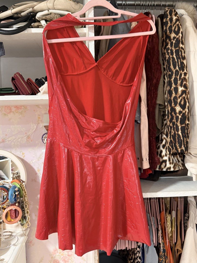 Latex Red Dress (Category: Dresses) located in Lapu Lapu. Submitted by bzzzzarah (Listing ID 1468794749, Image 2). Description: .