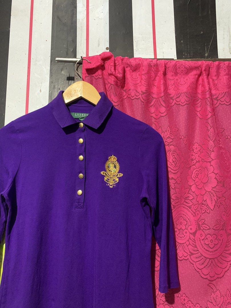 Lauren Ralph Lauren Violet Blouse (Category: Blouses) located in Iligan City. Submitted by kierrehv (Listing ID 1468718223, Image 3). Description: Lauren Ralph Lauren Violet Blouse 9.2/10 cr 18.5x23.5 No issues.
