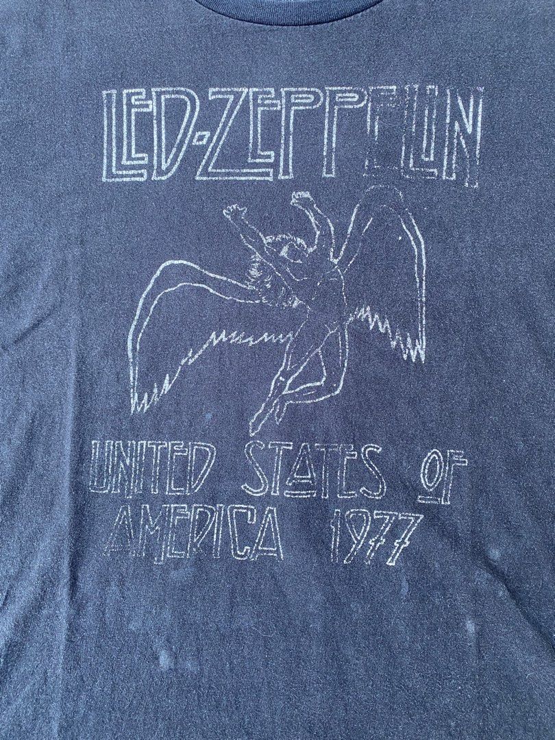 Led Zeppelin official Band Shirt (Category: Tshirts & Polo Shirts ) located in Bulacan. Submitted by badass.thrift.finds (Listing ID 1468842150, Image 2). Description: Led Zeppelin official Band Shirt Size Large on tag 22.5 width 29 Length.