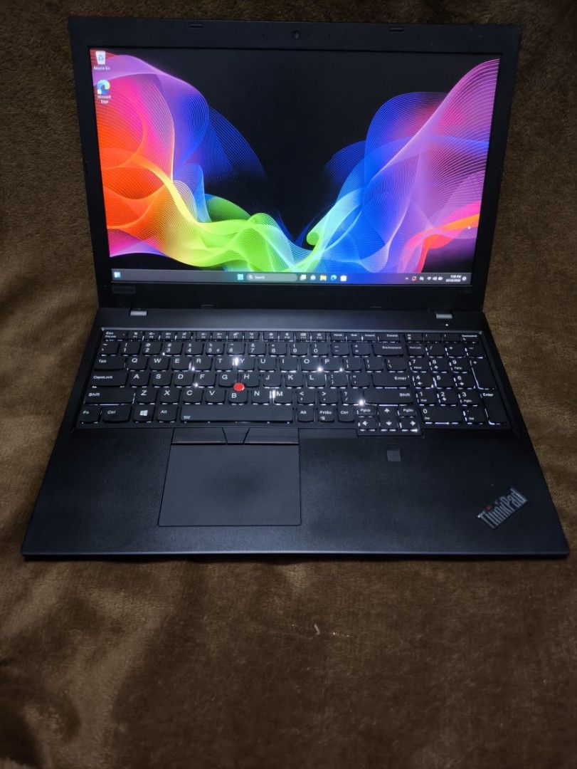 Lenovo thinkpad i7 8th gen (Category: Laptops & Notebooks) located in Quezon City. Submitted by lutz15 (Listing ID 1468829969, Image 2). Description: Lenovo laptop Processor: i7 8th gen Memory: 8gb dam ddr4 Storage: dual 128gb nvme + 500gb hdd Screen:15.6inch FHD 60hz Videocard: Intel UHD graphics 620 Backlight keyboard white Unit and original charger Window 11 Ms office installed Good battery Good keyboard Good speaker Built in camera All usb po
