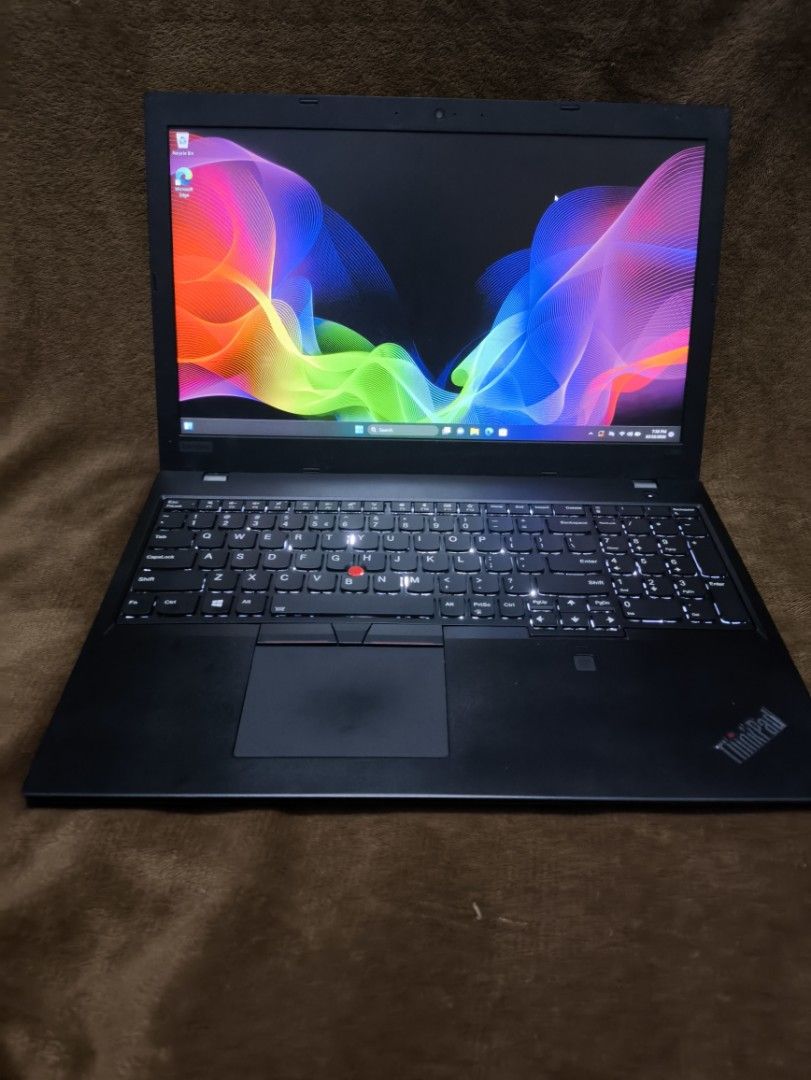 Lenovo thinkpad i7 8th gen (Category: Laptops & Notebooks) located in Quezon City. Submitted by lutz15 (Listing ID 1468829969, Image 3). Description: Lenovo laptop Processor: i7 8th gen Memory: 8gb dam ddr4 Storage: dual 128gb nvme + 500gb hdd Screen:15.6inch FHD 60hz Videocard: Intel UHD graphics 620 Backlight keyboard white Unit and original charger Window 11 Ms office installed Good battery Good keyboard Good speaker Built in camera All usb po