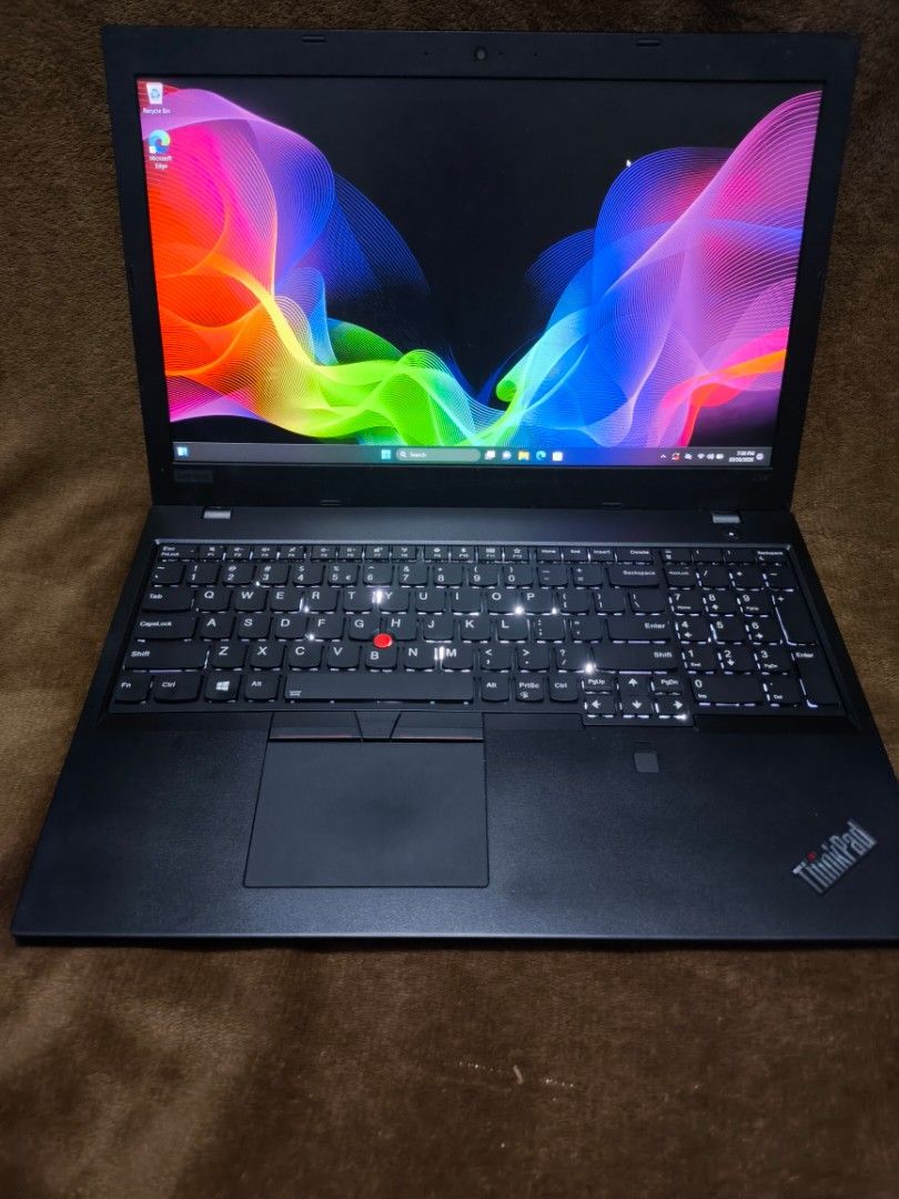 Lenovo thinkpad i7 8th gen (Category: Laptops & Notebooks) located in Quezon City. Submitted by lutz15 (Listing ID 1468829969, Image 1). Description: Lenovo laptop Processor: i7 8th gen Memory: 8gb dam ddr4 Storage: dual 128gb nvme + 500gb hdd Screen:15.6inch FHD 60hz Videocard: Intel UHD graphics 620 Backlight keyboard white Unit and original charger Window 11 Ms office installed Good battery Good keyboard Good speaker Built in camera All usb po