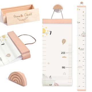 Animals Growth Chart for Kids, Baby Height Chart, Canvas Height ...