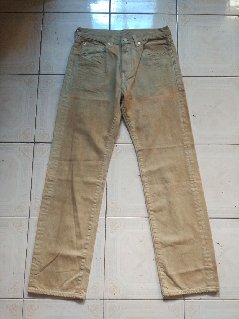 Levis 505-0750 Sample Jean 32 actual (Category: Jeans) located in Pasay City. Submitted by denimdude.ph (Listing ID 1468803112, Image 1). Description: sample, looks unused factory fades and distressing. last pics.