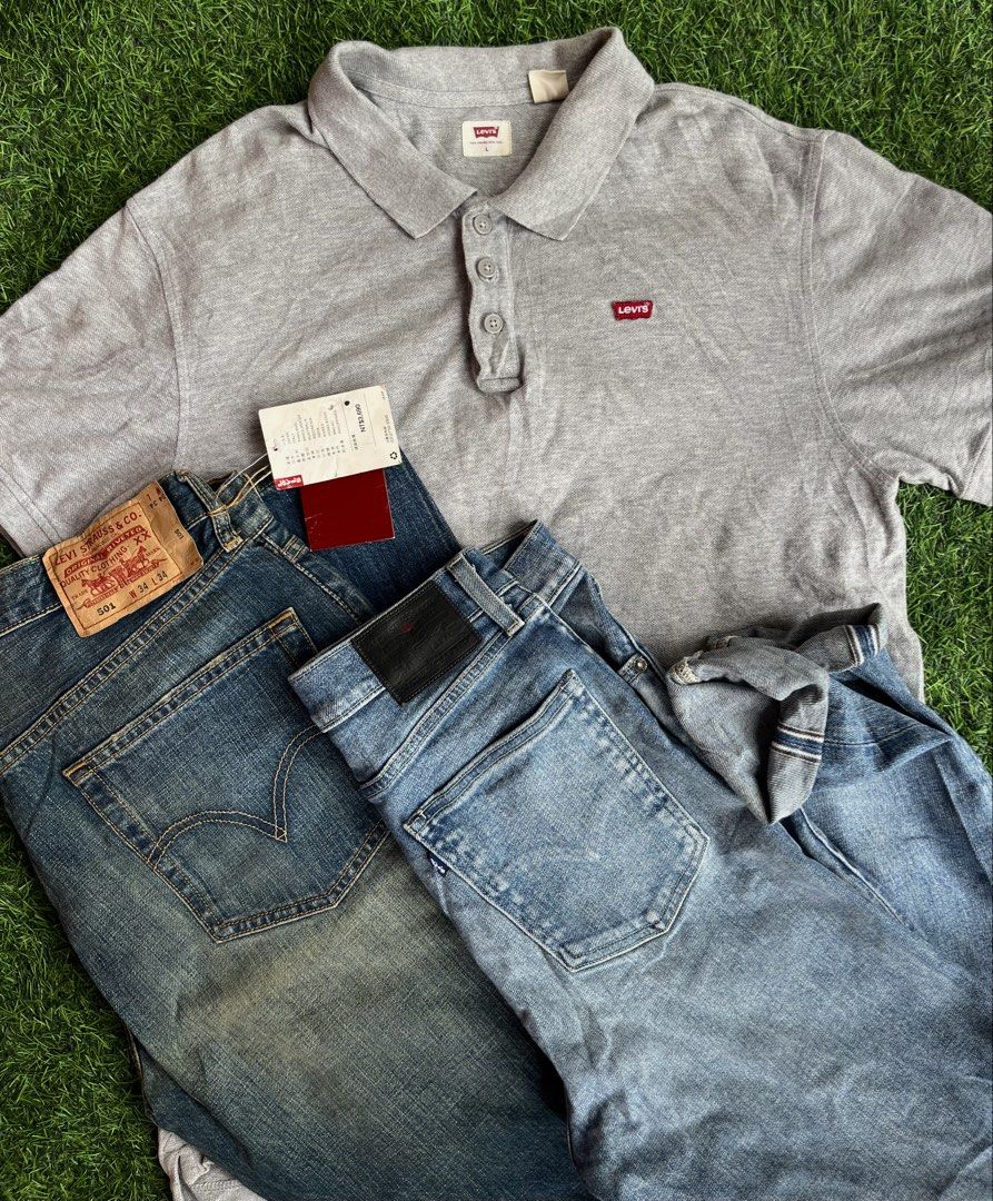 LEVI’S ASPACK ONLY (Category: Tshirts & Polo Shirts ) located in Cebu City. Submitted by pick2zeroo (Listing ID 1468814718, Image 1). Description: ASPACK LEVI’S POLO SHIRT - Large 21x28 LEVI’S 501 - Size 34 & Crafted Selvedge size 30 Excellent Lahat Dm may free if aspack.
